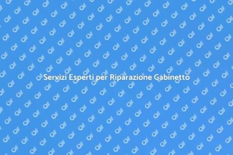 Riparazione Gabinetto: Guida Pratica