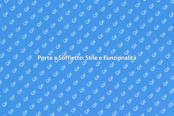 Ottimizza gli Spazi con Porte a Soffietto