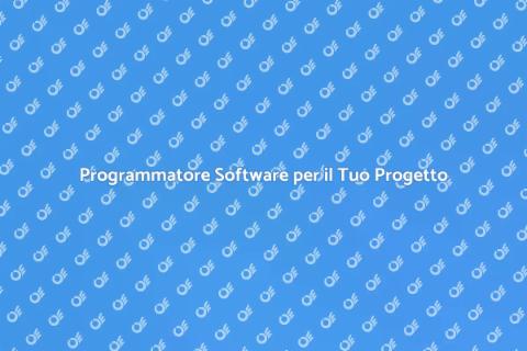 Servizio di Programmatore Software