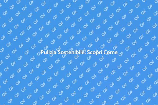 La Rivoluzione della Pulizia Ecologica