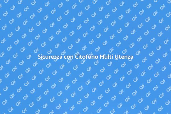 Innovazione nel Controllo del Citofono