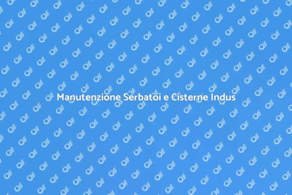 Essenziale Lavaggio Serbatoi e Cisterne