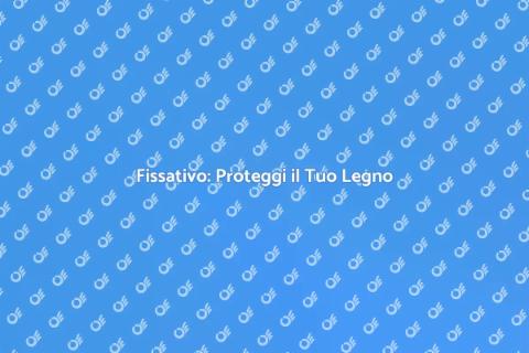Fissativo per Pittura su Legno