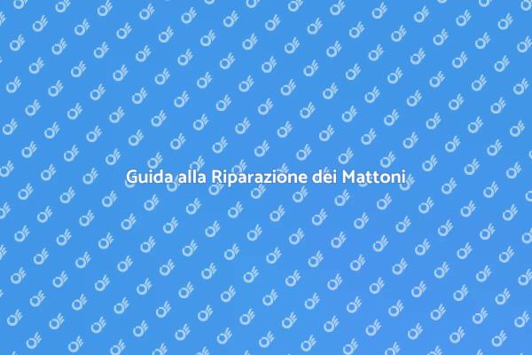 Come Riparare i Rivestimenti in Mattoni