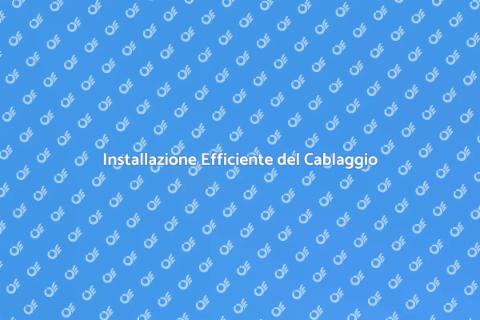 Cablaggio per Apparecchiature Industriali
