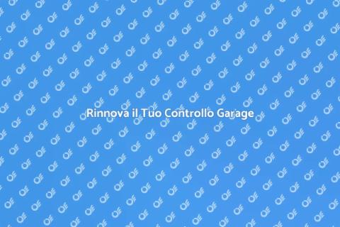 Aggiornamento Controllo Garage Smart