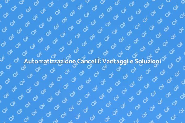 Trasforma il Tuo Cancello in Sicurezza