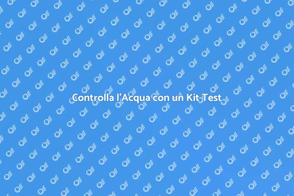 Monitoraggio della Qualità dell'Acqua