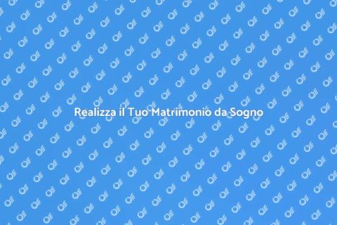 Assistenza Personalizzata Wedding Planner