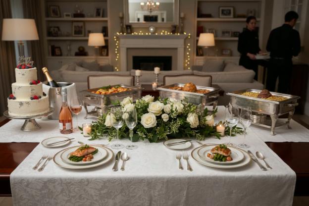 Quanto costa il servizio di cucina a domicilio per una cena di ringraziamento?