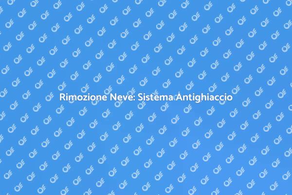 Rendi Facile la Rimozione della Neve