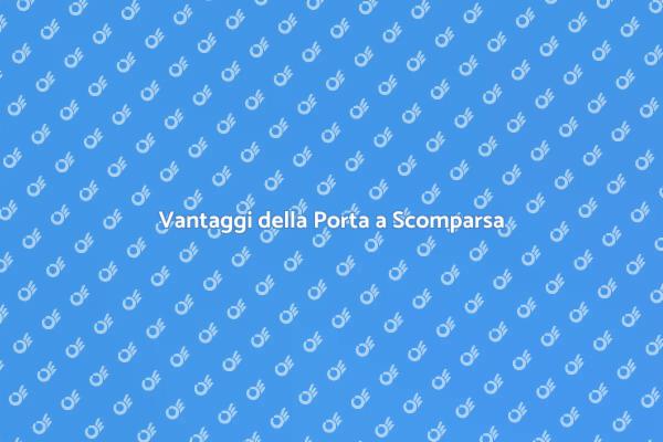 Trasforma i Tuoi Spazi con Porte a Scomparsa