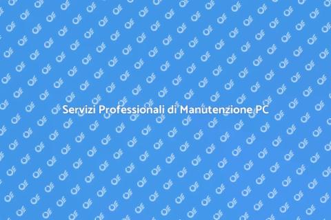 Tecnico Manutenzione Computer Efficiente