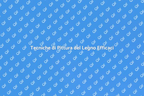 Arte della Pittura del Legno Svelata