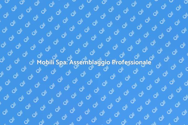 Trasforma il Tuo Spazio con Mobili Spa