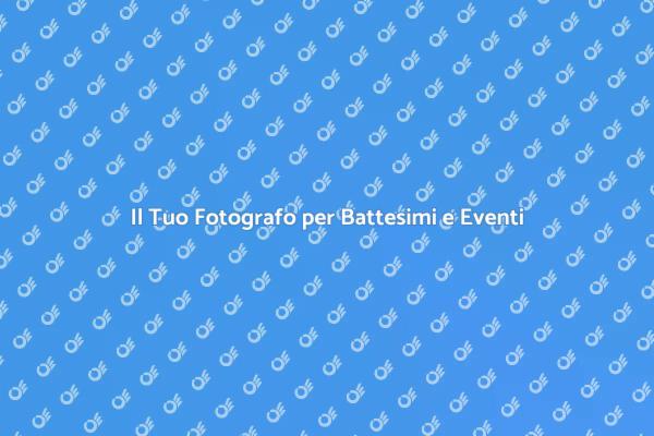 Cattura Momenti Unici con un Fotografo