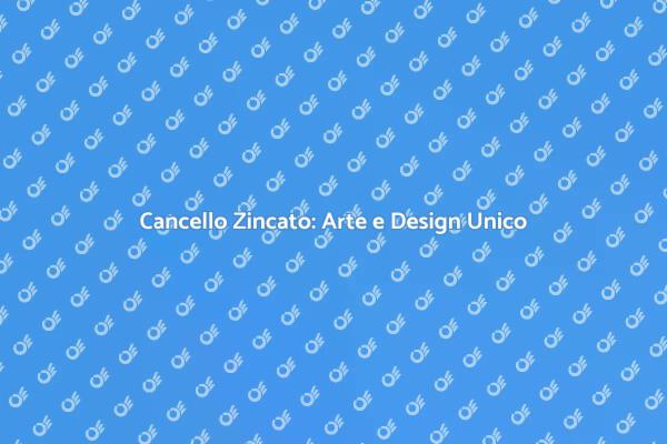 Il Tuo Cancello in Ferro: Stile e Sicurezza