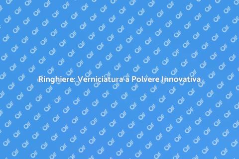 Verniciatura a Polvere per Ringhiere