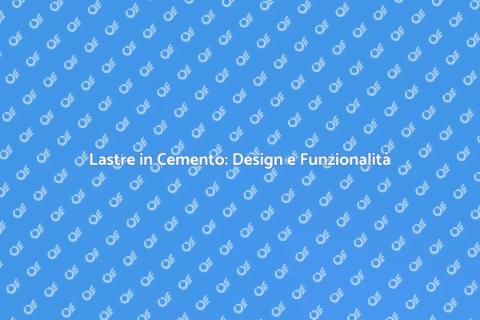Installare Lastre in Cemento Interni