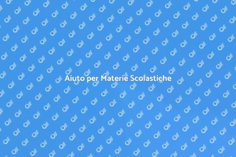 Supporto per Materie Scolastiche