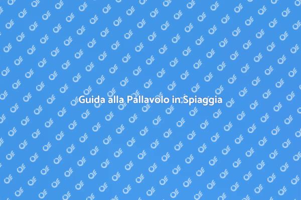 Organizza la Tua Partita di Pallavolo