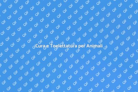 Toelettatura per Conigli e Animali