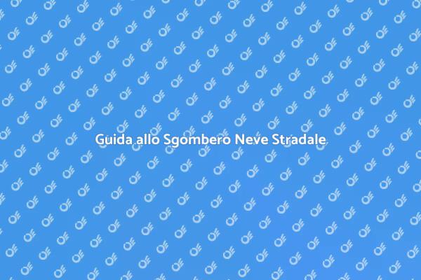 Come Sgomberare le Strade dalla Neve