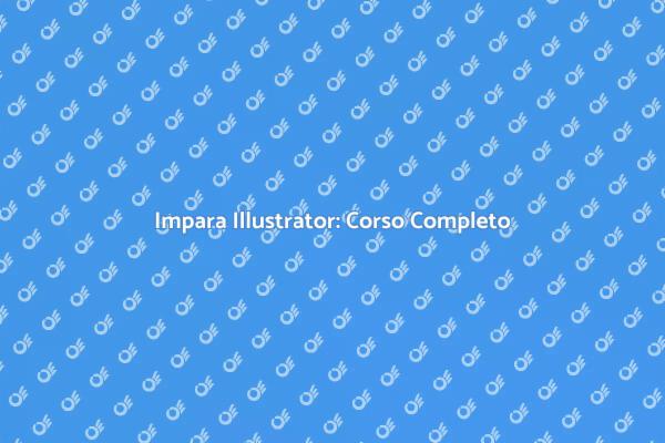 Diventa Esperto in Illustrator
