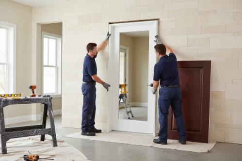 installare porta in vetroresina