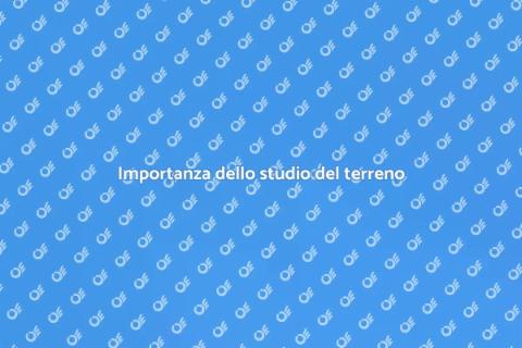 Studiare il terreno per costruire sicuri