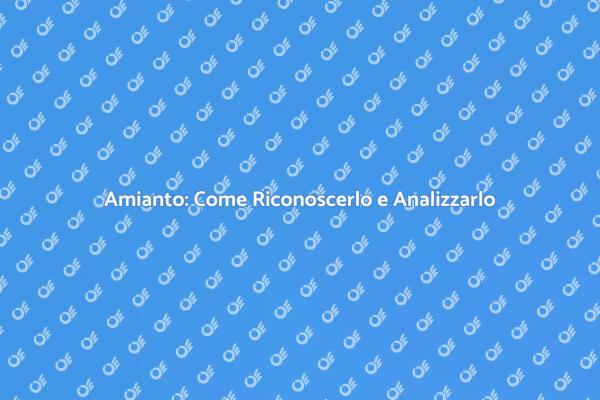 Riconoscere l'Amianto: Guida Pratica