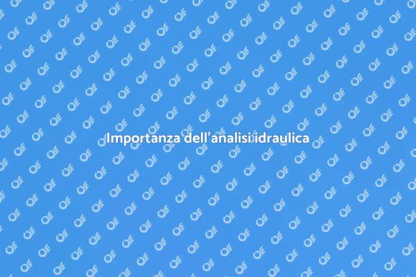 Fondamenti dell'analisi idraulica