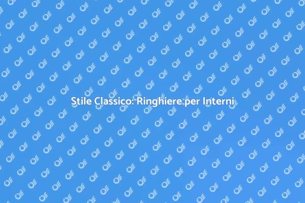 Ringhiere Classiche: Eleganza per Casa