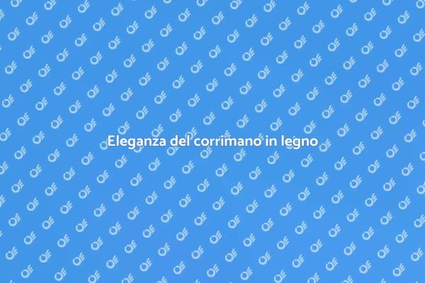 Corrimano in legno: stile e sicurezza