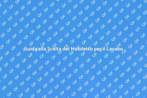 Mobiletto per il Lavabo: Stile e Funzionalità