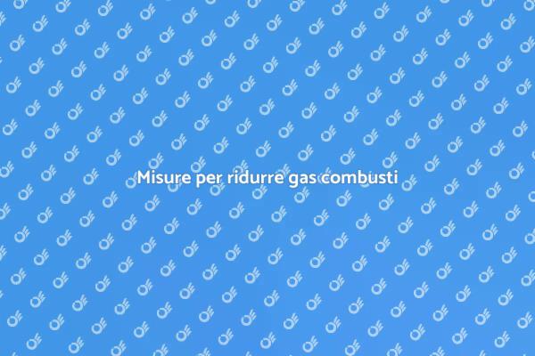 Proteggi l'ambiente dai gas combusti