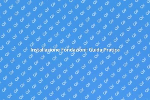 Fondazioni Sicure per Ogni Progetto