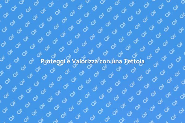 Tettoia Trasparente per Spazi Esterni