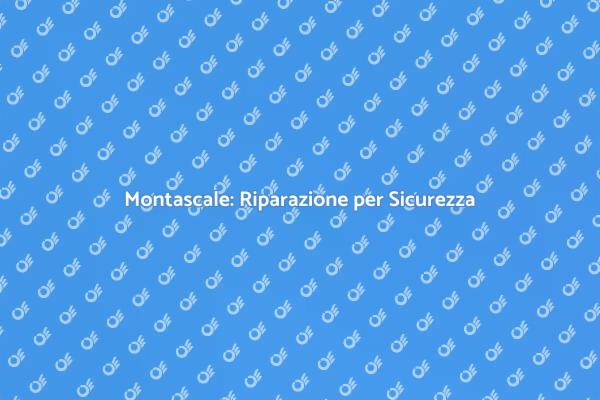 Montascale: Garantire il Tuo Comfort