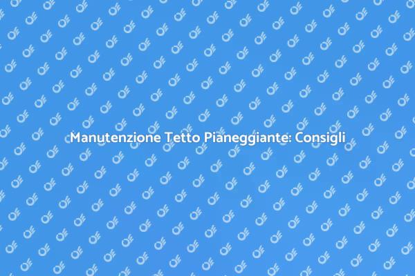Mantenere il Tetto Pianeggiante Pulito