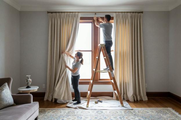 Installare le tende