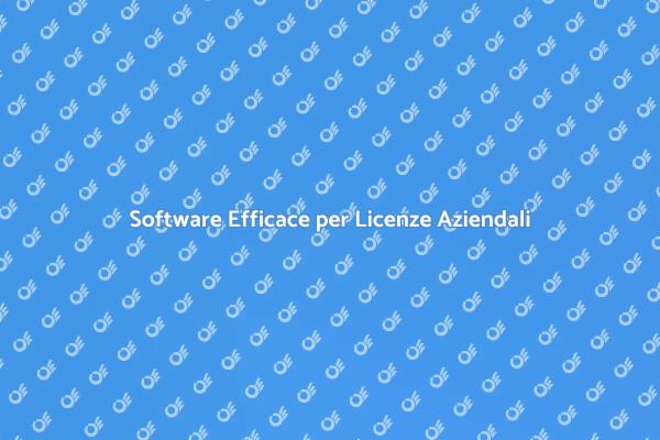 Soluzioni per la Gestione delle Licenze