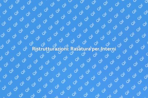 Rasatura Muri: Rivitalizza i Tuoi Spazi