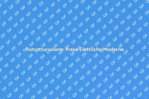 Sostituzione Prese Elettriche Antiche