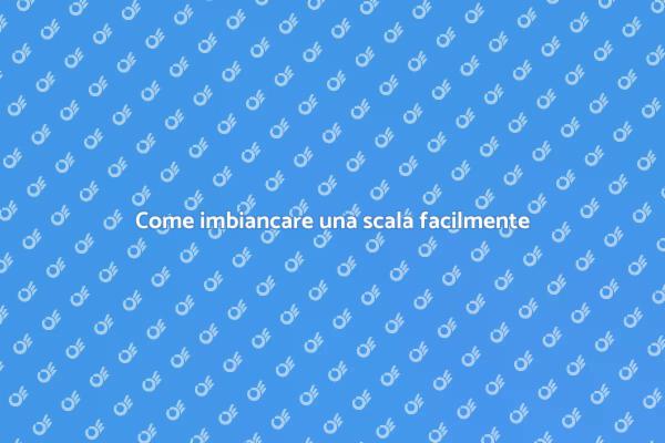 Imbiancare una scala: tutto quello che serve