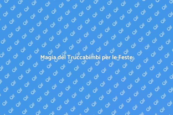 Trasforma le Feste dei Tuoi Bambini!