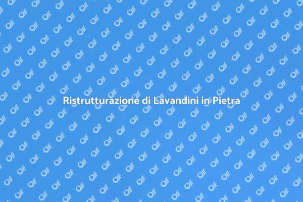 Lavandini in Pietra: Ristrutturazione Elegante