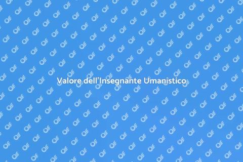 Insegnante di Materie Umanistiche