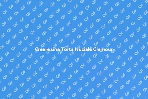 Torta Nuziale con Design Glamour