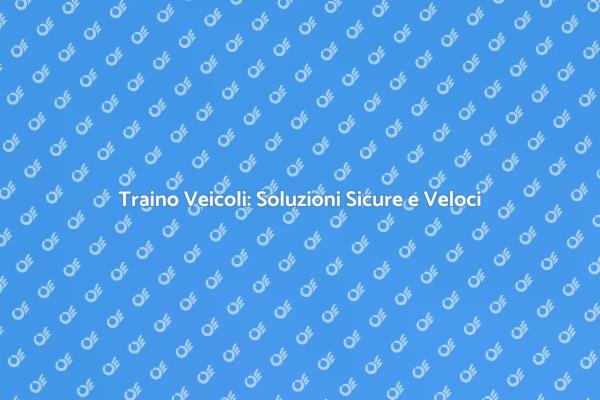 Servizi Professionali di Traino Veicoli